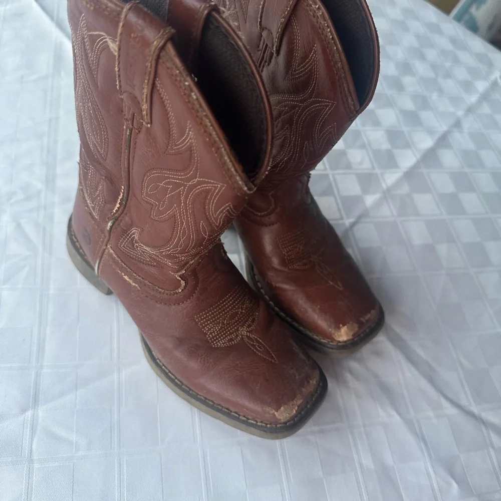 Durango Brown Western-Style boots children’s